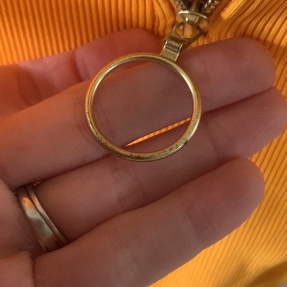 L*space Riding High yellow ribbed high waist bitsy cut swim bottoms size small - Picture 6 of 6